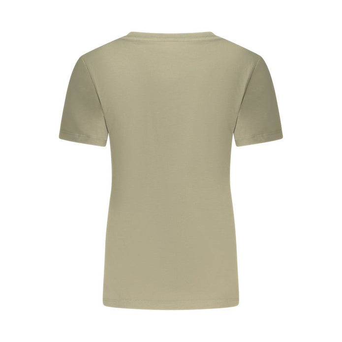 Green Cotton Tops & T-Shirt