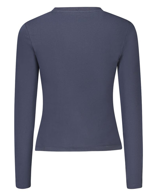 Blue Cotton Tops & T-Shirt