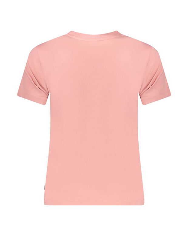 Pink Cotton Tops & T-Shirt
