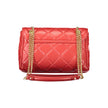 Red Polyethylene Women Handbag