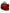 Red Nylon Hand Shoulder Duffel Travel Bag