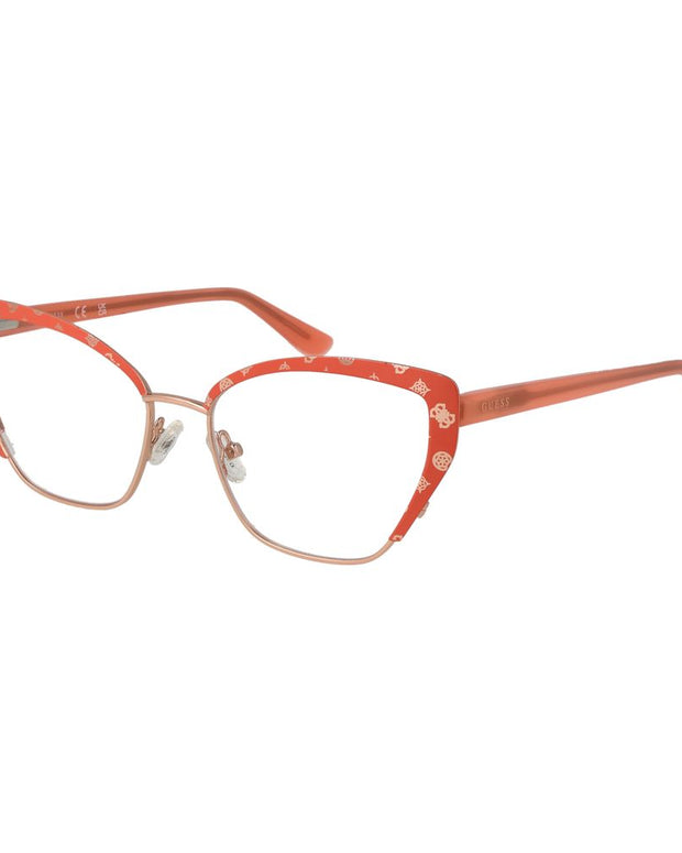 Orange Metal Glasses (Frames)