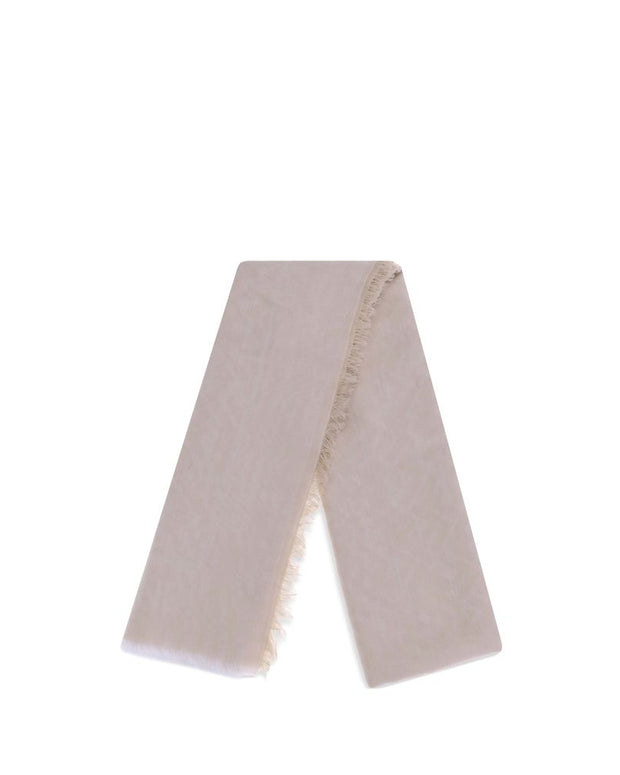 Beige Cotton Scarf