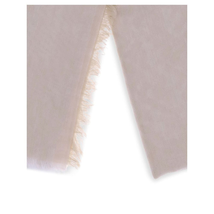 Beige Cotton Scarf