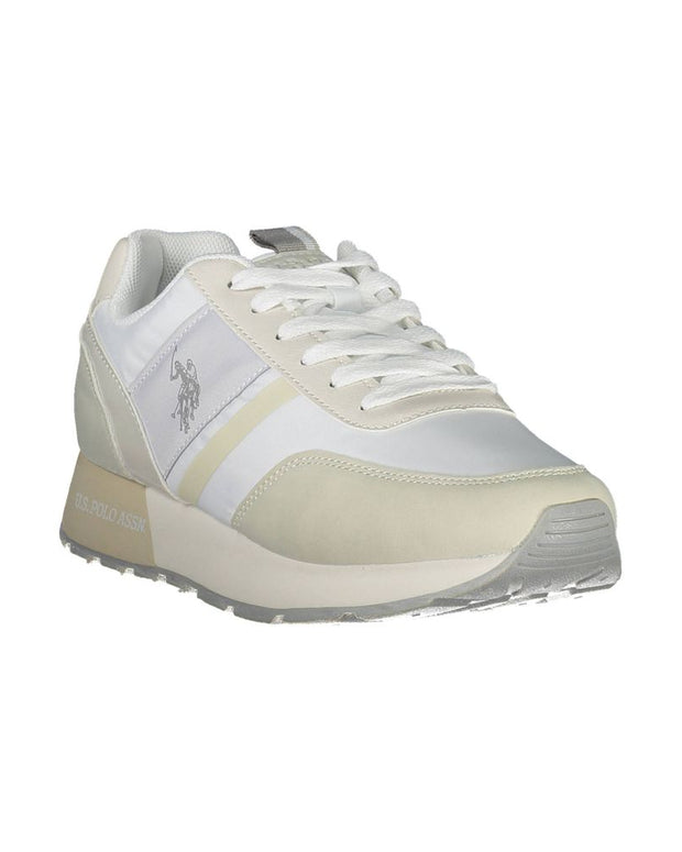 White Nylon Sneaker