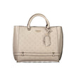 Brown Polyethylene Women Handbag