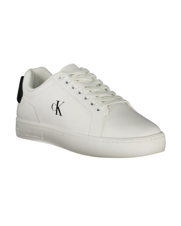 White Leather Men Sneaker