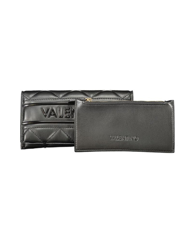Black Polyethylene Women Wallet