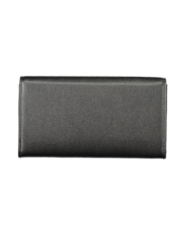 Black Polyethylene Women Wallet