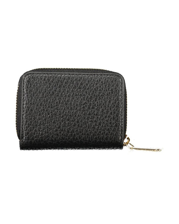 Black Polyethylene Women Wallet