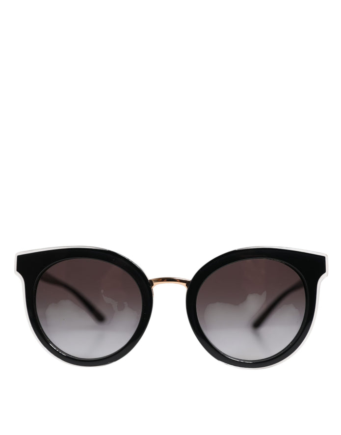Black Transparent Trim Round DG4371-F Eyewear Sunglasses