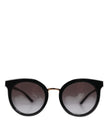 Black Transparent Trim Round DG4371-F Eyewear Sunglasses