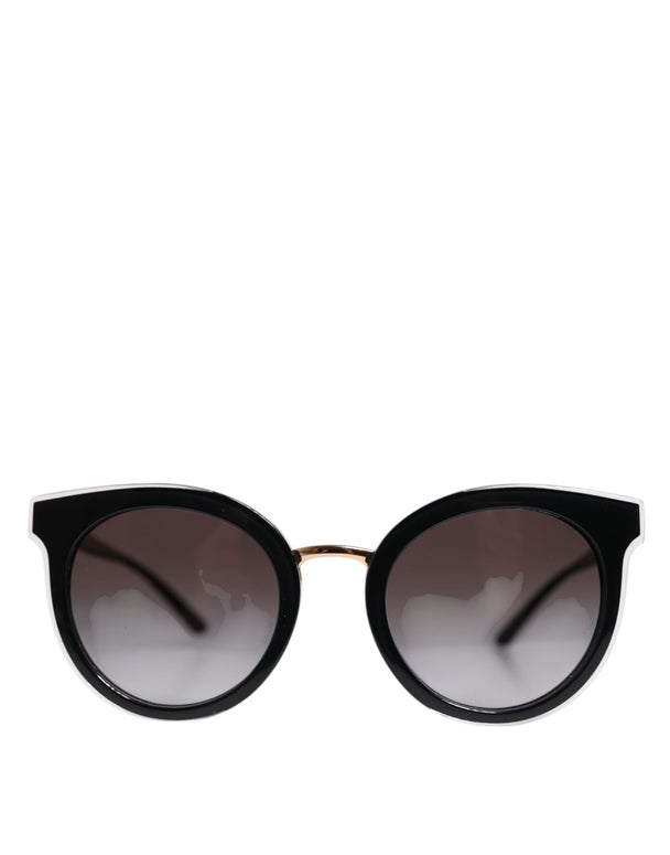 Black Transparent Trim Round DG4371-F Eyewear Sunglasses