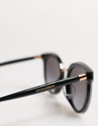 Black Transparent Trim Round DG4371-F Eyewear Sunglasses