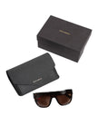 Dark Brown Havana DG4398F Square Frame Eyewear Sunglasses