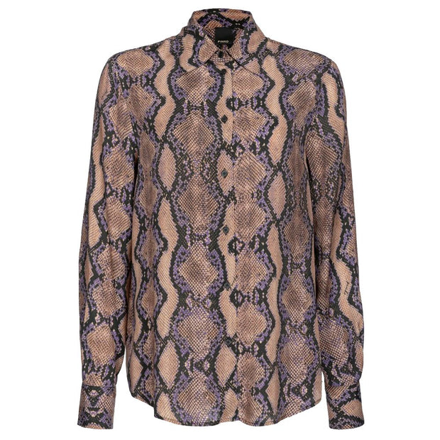 Multicolor Viscose Shirt