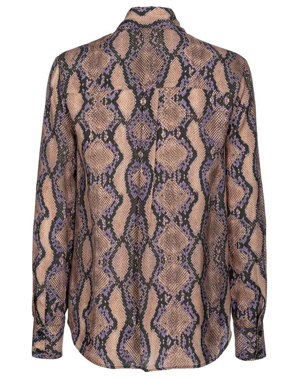 Multicolor Viscose Shirt