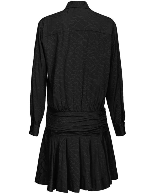 Black Silk Women Dress
