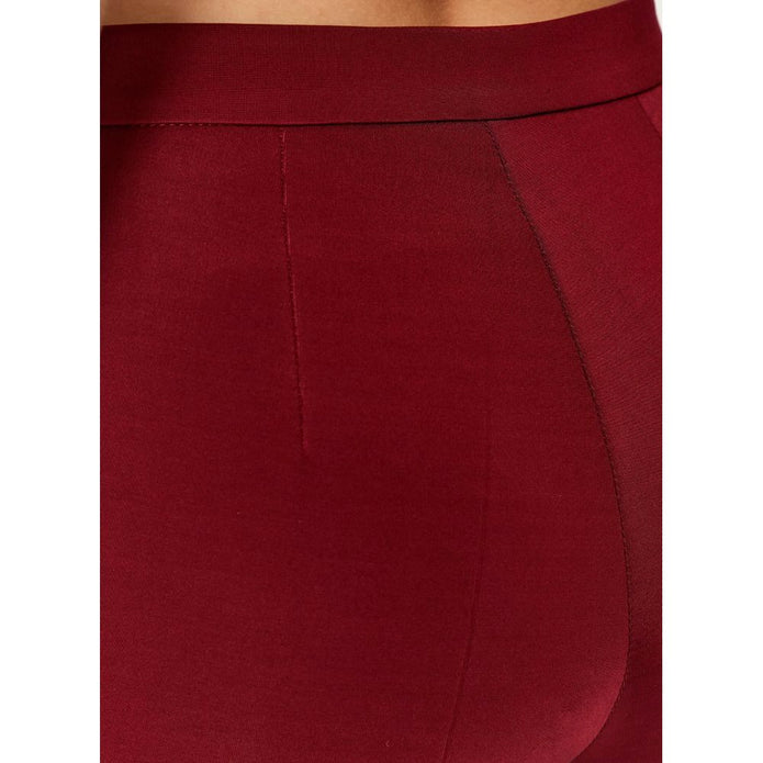 Red Viscose Jeans & Pant
