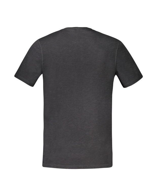 Black Cotton T-Shirt