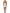 White Lace Gold DG Logo Silk Dress Sleepwear