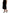 Black High Waist Fit Flared Midi Skirt