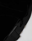 Black High Waist Fit Flared Midi Skirt