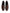 Black Jacquard Polyester Slip On Loafers Shoes