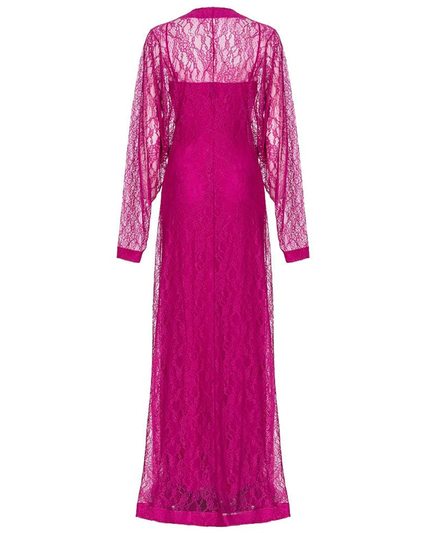 Purple Nylon Dress