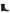 Black Leather Flats Logo Short Boots Shoes