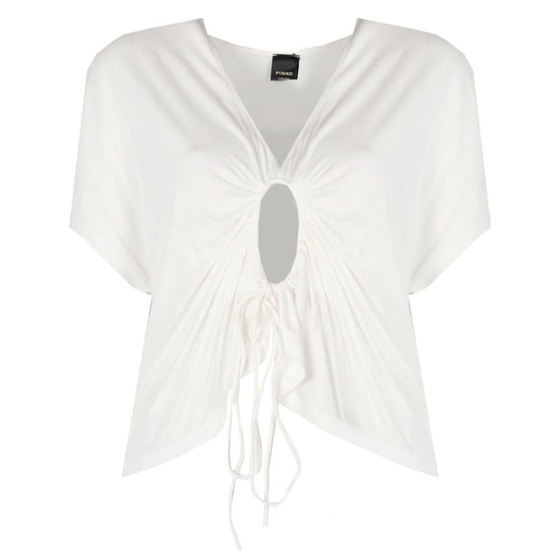 White Viscose Tops & T-Shirt