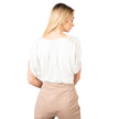 White Viscose Tops & T-Shirt
