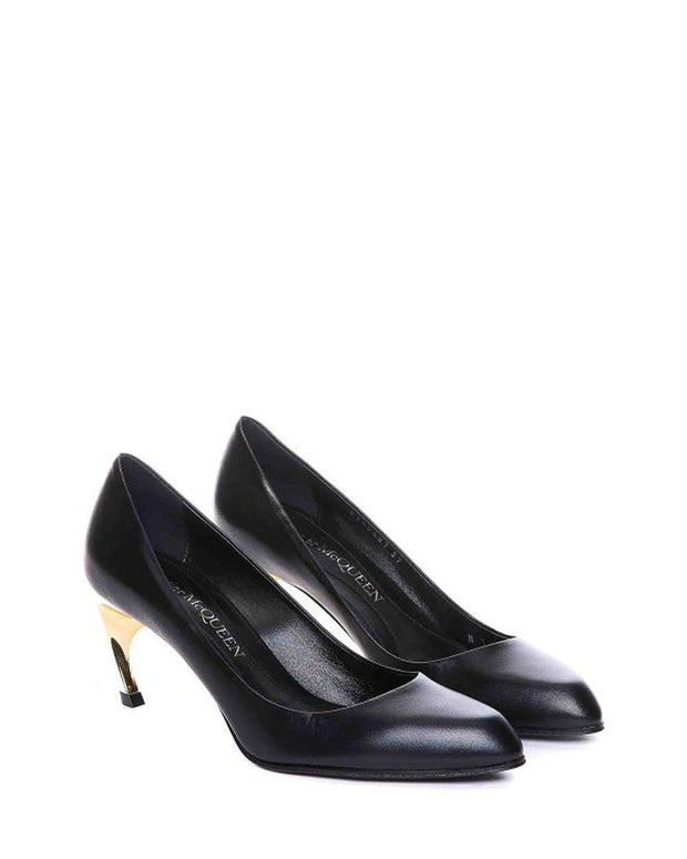 Armadillo Leather Pumps