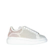 White Calfskin Chunky Sneakers