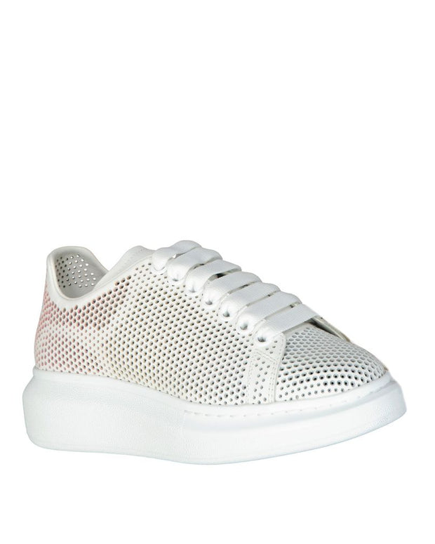 White Calfskin Chunky Sneakers