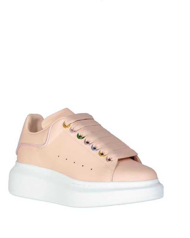 Multicolor Calfskin Chunky Sneakers