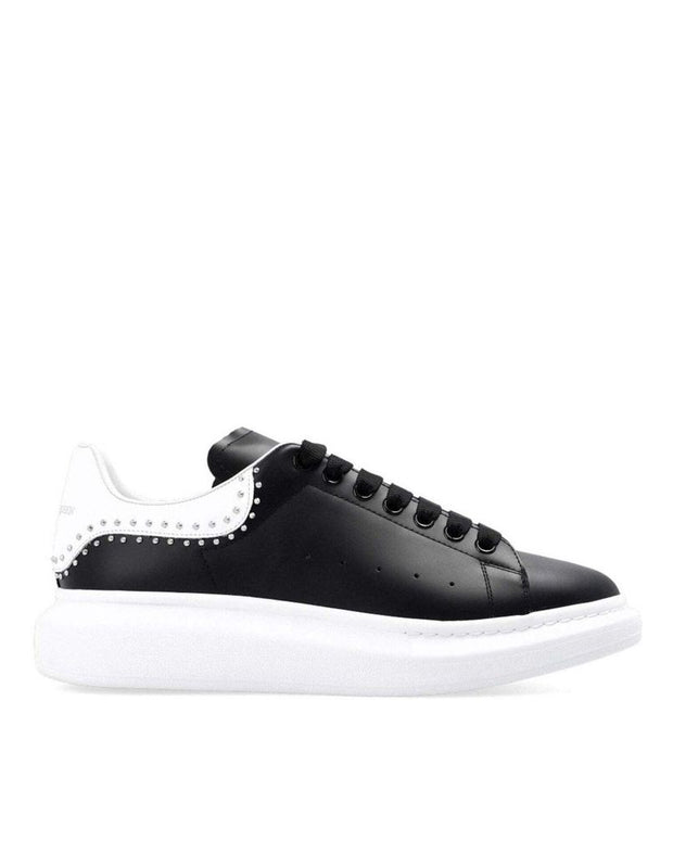 Black Calfskin Chunky Sneakers