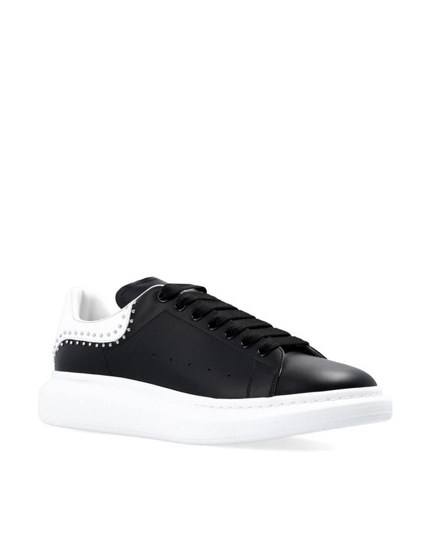 Black Calfskin Chunky Sneakers