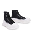 Black Canvas High Top Sneakers