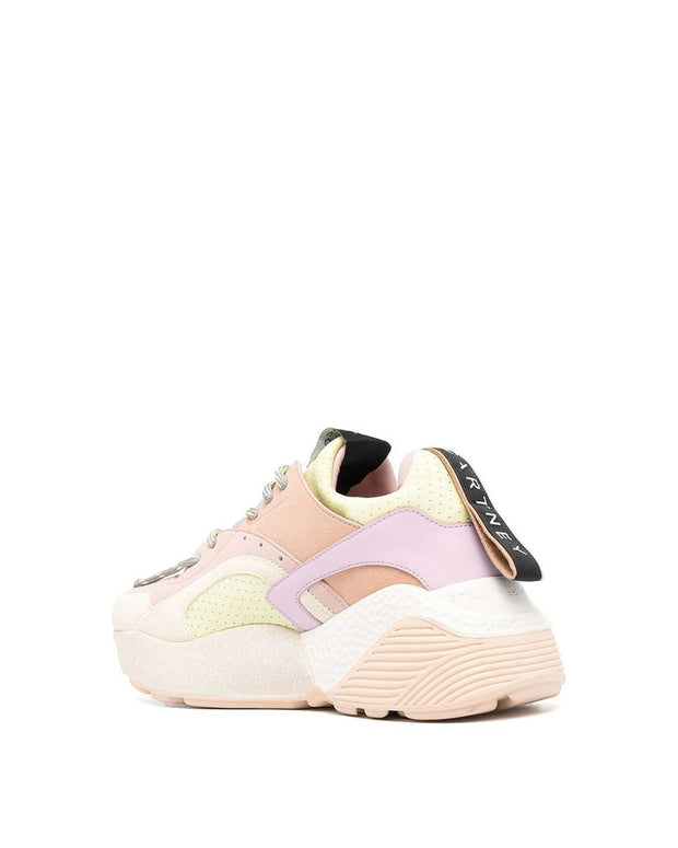 Multicolor Vegan Leather Chunky Sneakers