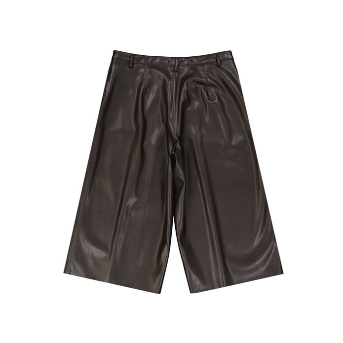 Faux Leather Shorts