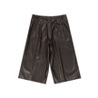Faux Leather Shorts