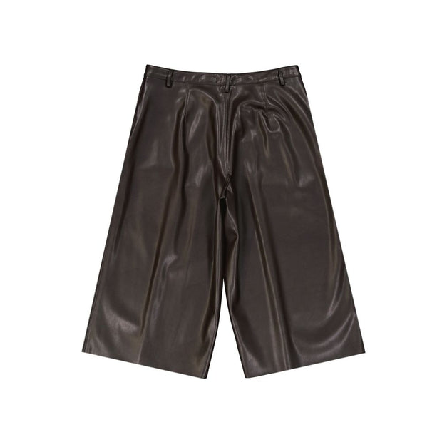 Faux Leather Shorts