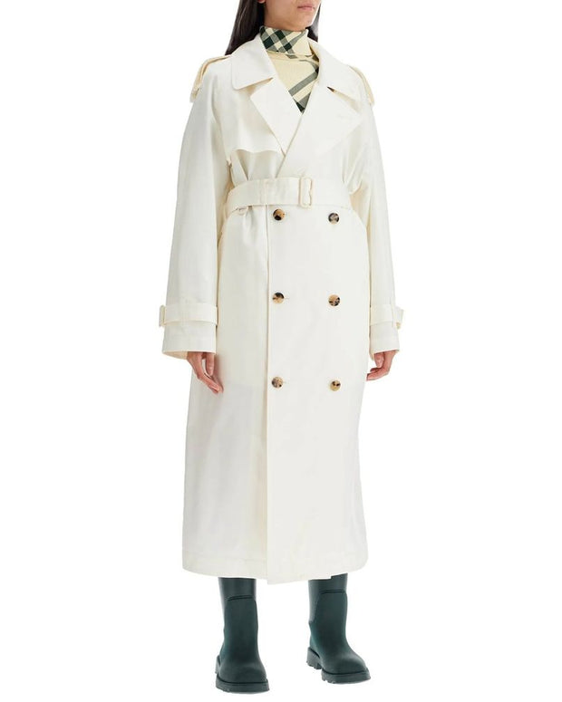 Silk Trench Coat