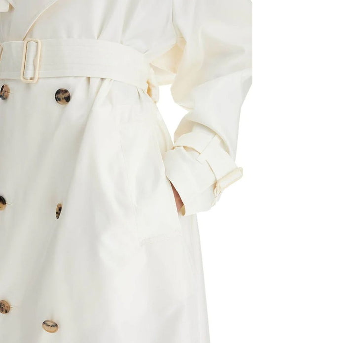 Silk Trench Coat