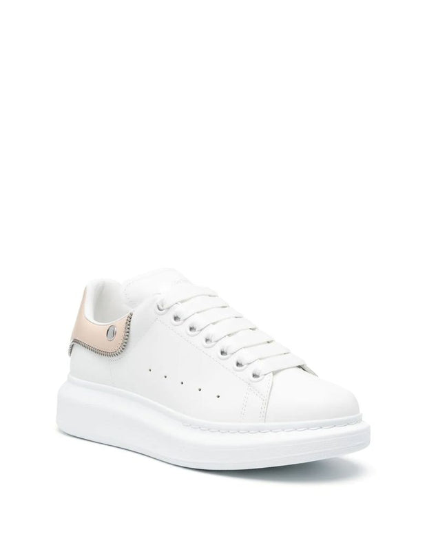 White Calfskin Chunky Sneakers