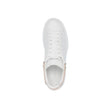 White Calfskin Chunky Sneakers