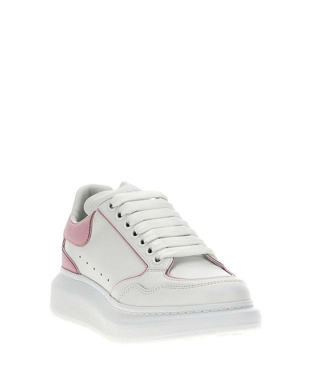 White Calfskin Low Top Sneakers