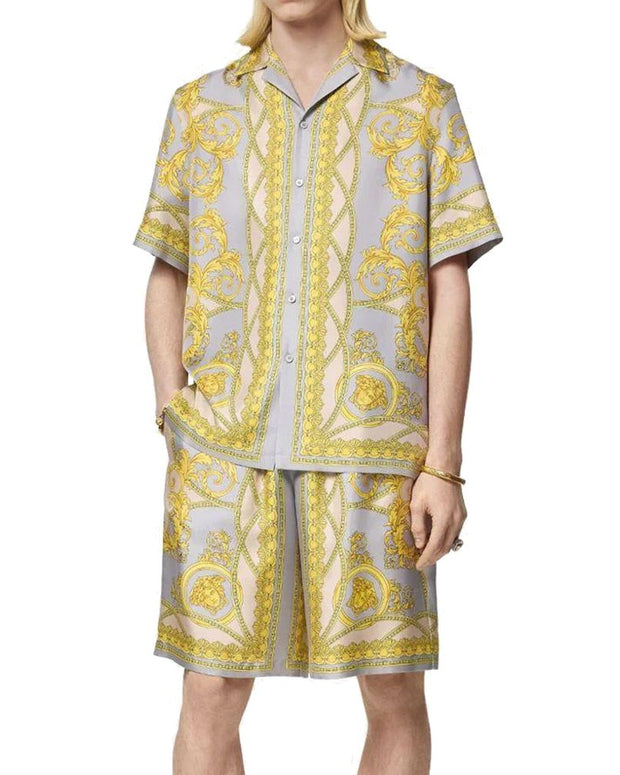 La Coupe Des Dieux Silk Shorts