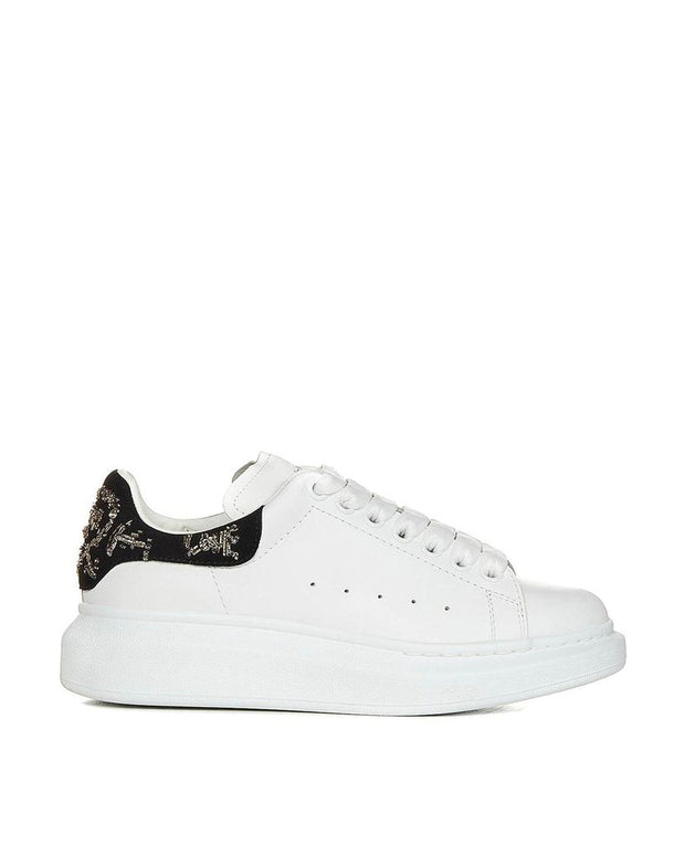 White Calfskin Chunky Sneakers